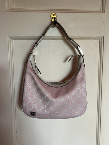 Gucci pink canvas pop - canvas, hobo