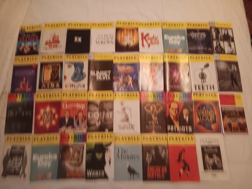 Playbill magazines - 35,