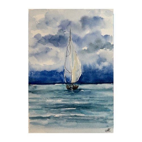 Original watercolor art - original,
