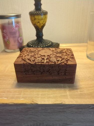 Vintage indian hand - indian, carved