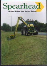 Spearhead Orbital Either Side Flail Mower Range Brochure Leaflet