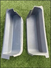 VW Transporter T4 Camper Van Pair Grey Front Door Step Plastic Cover Trims