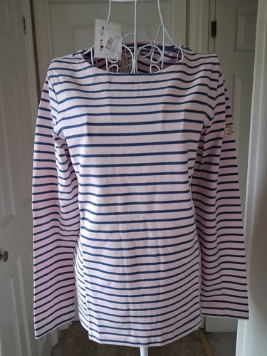 Joules harbour top pink - harbour, pink/navy