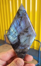 Labradorite diamond shape slab - labradorite,