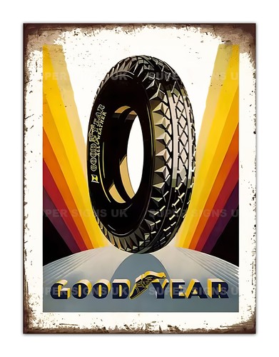 Retro goodyear style - retro,