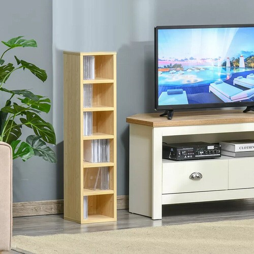 Wooden dvd media storage - wooden,