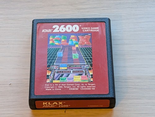 Klax atari 2600 - klax,
