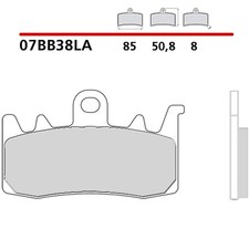 BREMBO FRONT BRAKE PADS KIT