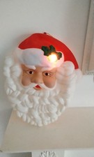 Vintage Santa Claus Head Blown Mould Face 