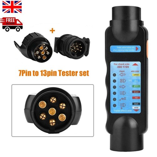 Pin trailer socket tester - pin,