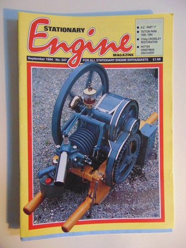 Stationary engine magazine - engine,
