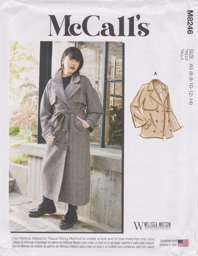 Sewing pattern jacket coat - sewing, &