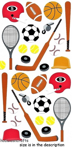 Sports equipment sticko - sports,