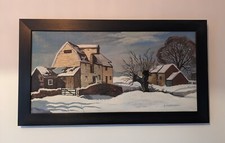 Mid 20th C Original Oil