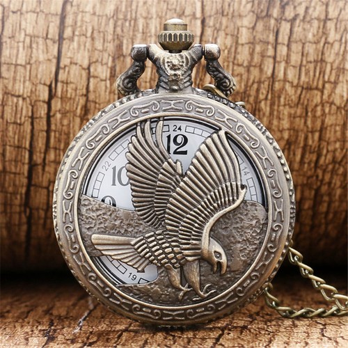 Vintage bronze eagle arabic - eagle,