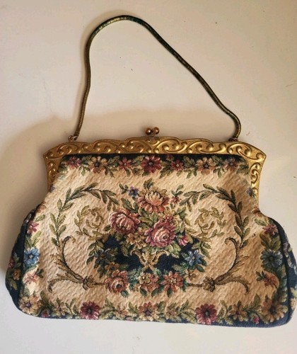 Vintage 1950s floral - 1950s, tapestry