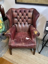 Chesterfield Leather Armchair