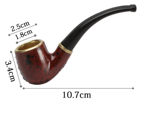 Classic bent tobacco smoking - tobacco,
