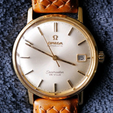 Rare 18 ct solid gold Omega Seamaster De ville automatic  - 1965