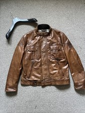 Belstaff Cougar Leather Blouson Jacket 3-4XL UK48 IT58 RRP£1195