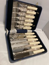 Quality Silver plate Cased 6