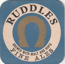 BEER MAT - RUDDLES BREWERY -