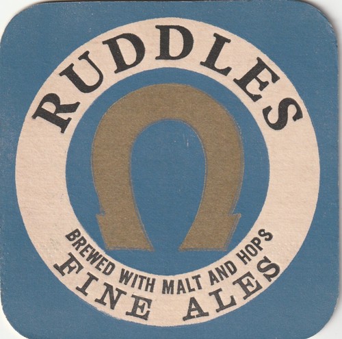 Beer mat ruddles brewery - mat,
