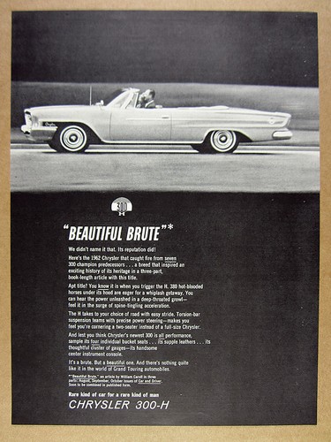 1962 chrysler 300 - chrysler, 300-h
