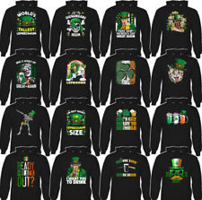 ST PATRICKS DAY HOODIE Paddys Irish Ireland Tee Top Mens Womens (Unisex)