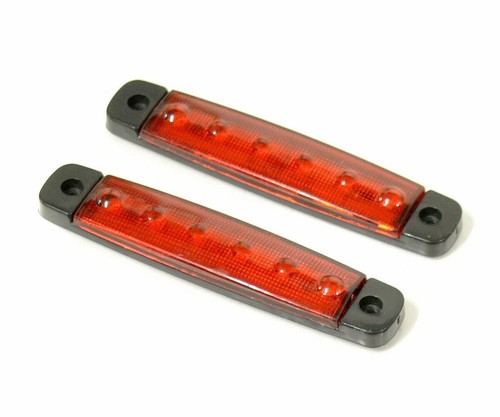 Red rear side marker - red,
