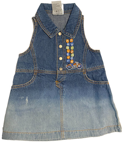 Toddler harley davidson blue - davidson,