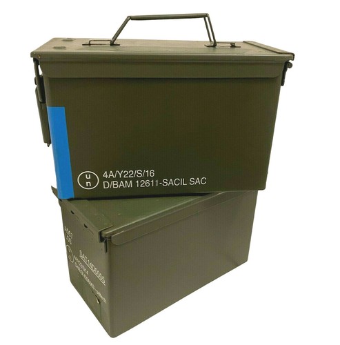 Org nato metal ammo box - ammo,