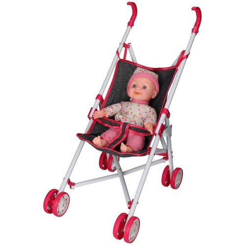 Baby dolls buggy - foldable, pram