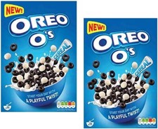Oreo O's Cocoa Hoops Vanilla Cereal 350g