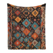 Tie Dye Aztec Geometric Warm