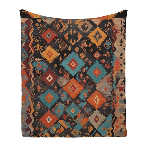 Tie dye aztec - tie,
