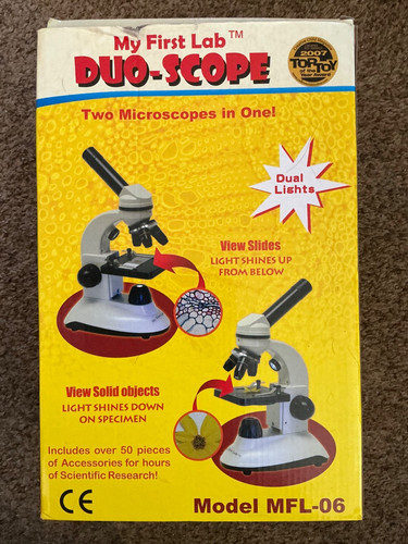 Microscope my first lab - -,