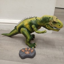 Dinosaur Jurassic World Tyrannosaurus Rex T Rex Roaring Lighting 18” Large