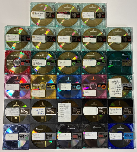 Lot tdk minidiscs magic - 28,