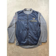 Nike Shield Hybrid Jacket Mens M Los Angeles Rams On Field Matt LaFleur 837168