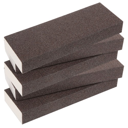 5pcs brown sanding pad blocks - 5pcs,
