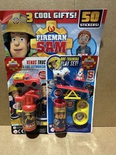 Fireman Sam magazine #3 With Fireman Sam Toys Sets Old Rare Issue