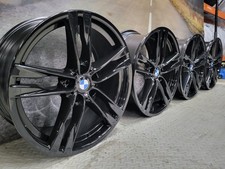 Genuine BMW 373M 20" Alloy Wheels in Gloss Black F10 F22 F12 F13 [5 / 6 Series]