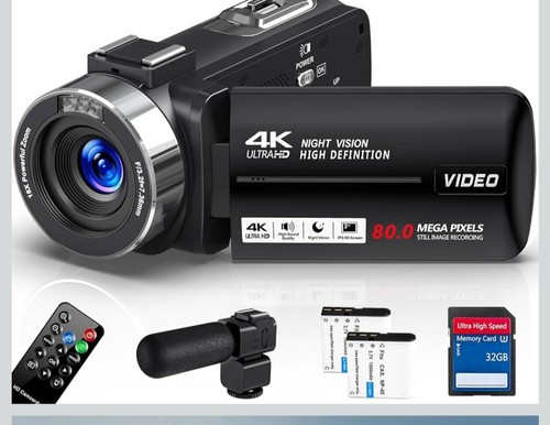 Video camera camcorder 80mp - camera,