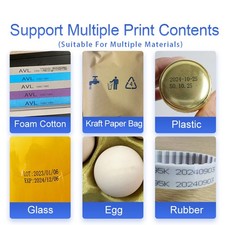 4.3 Inch Touch Screen Inkjet Printer For Date Barcode Text