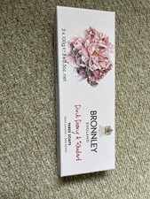 Bronnley Set Of 3 Pink Peony