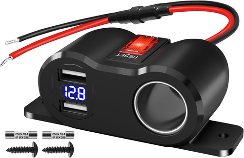 12v dual usb - 12v,