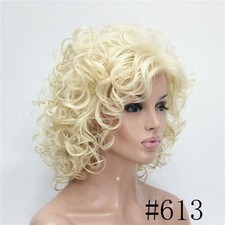 Women Short Wavy Curly Wig
