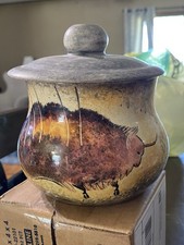Signed Studio Pottery Lidded