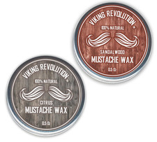Mustache Wax 2 Pack - Beard &